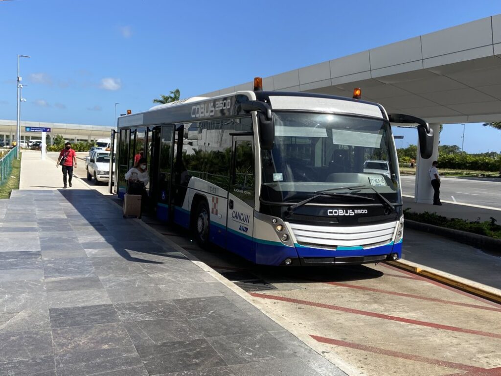 cancun shared airport shuttle